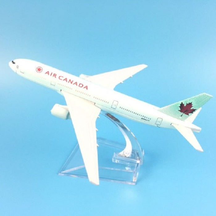 Mô hình máy bay tĩnh B777-200 Air Canada 16cm