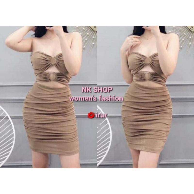 Đầm body cúp ngực cắt hở sexy