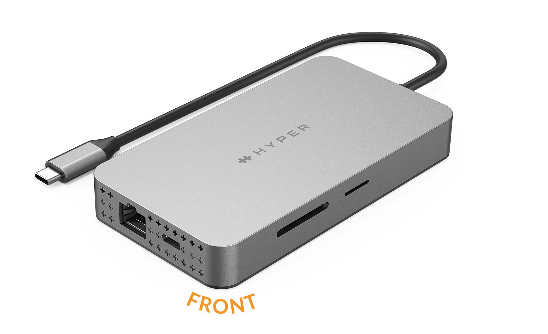 CỔNG CHUYỂN HYPERDRIVE FOR MACBOOK M1 DUAL 4K HDMI 10-IN-1 (2 MÀN HÌNH) USB-C HUB HDM1H - HÀNG CHÍNH HÃNG