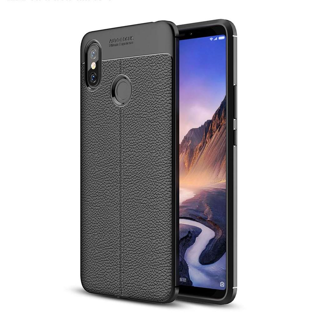 Ốp lưng Xiaomi Redmi Note 5 Pro silicon giả da Auto Focus