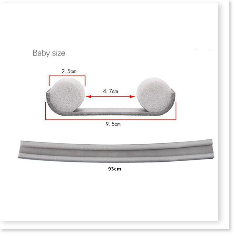 Thanh Nẹp Xốp Chặn Khe Cửa - Ron, Đệm Cửa - Chống Ồn, Chống Thoát Hơi Máy Lạnh, Chống Bụi, Ngăn Côn Trùng, Chống Kẹt Tay