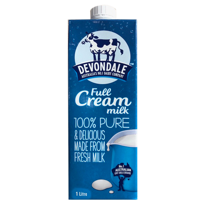 Sữa tươi Devondale nguyên kem 1l