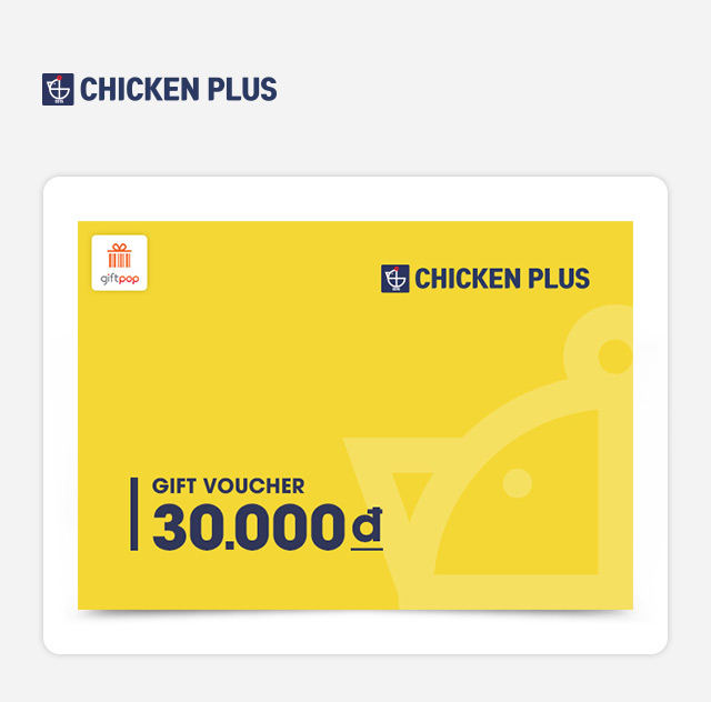 Chicken Plus	Phiếu Quà Tặng Chicken Plus