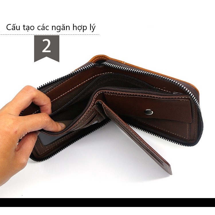 Bóp da ,ví da nam cao cấp  phụ kiện của phái mạnh phong cách sang trọng mạnh mẽ