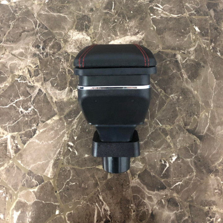 Hộp tỳ tay ô tô, xe hơi cao cấp JD-ZXF, Lắp cho các loại xe như: Chevrolet Spark, Toyota Vios 2003-2007, Đường kính đế: 7cm