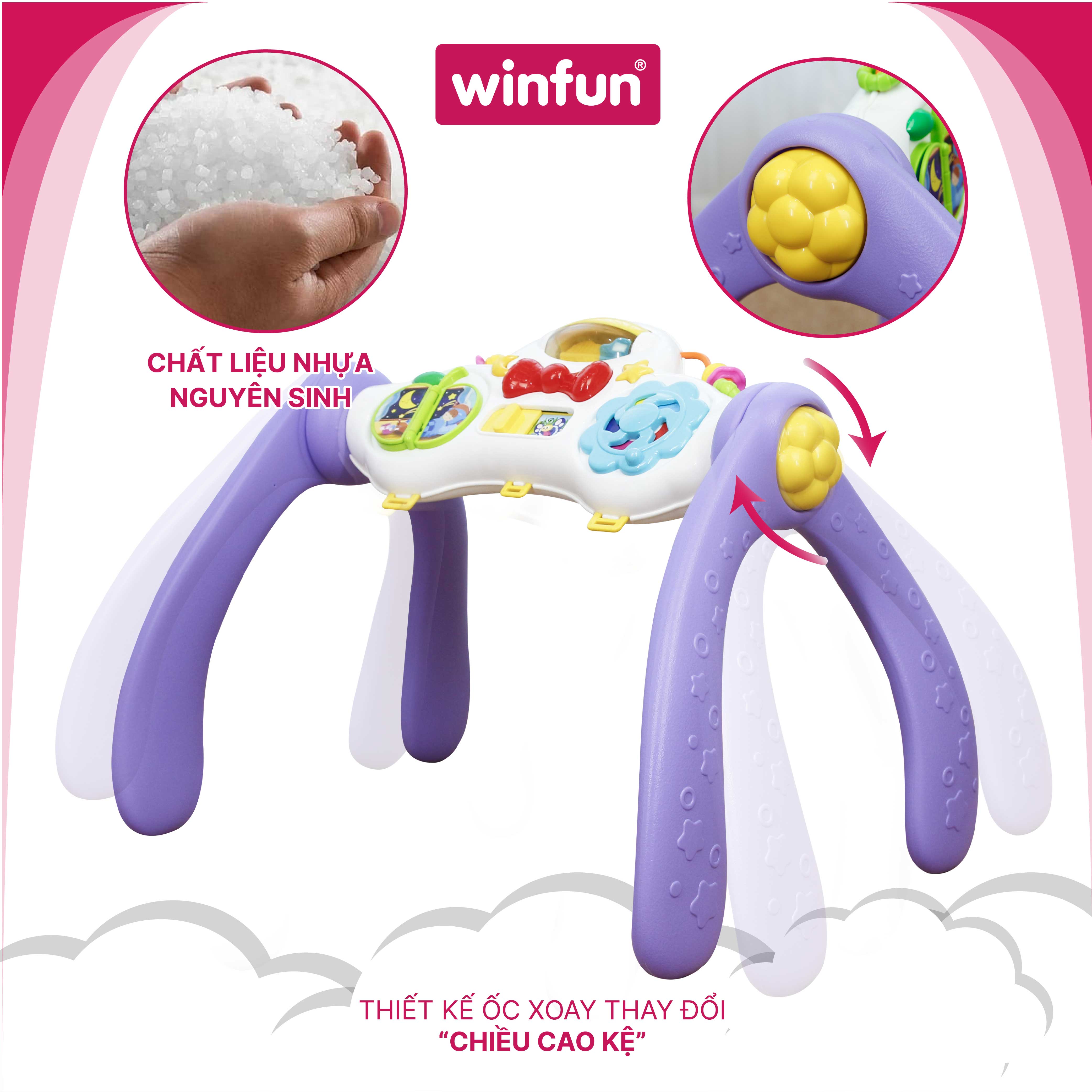 Kệ Chữ A Kết Hợp Bàn Tập Ngồi, Tập Đứng Winfun 0822