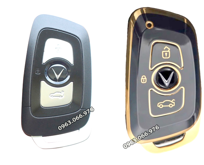 Bao Da Chìa Khóa Vinfast Lux A - Lux SA - Ốp Bảo Vệ Chìa Khóa Vinfast