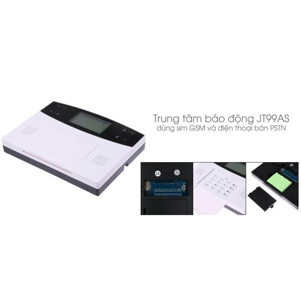 Bộ báo động chống trộm không dây qua sim GSM + điện thoại bàn PSTN SmartZ GP05