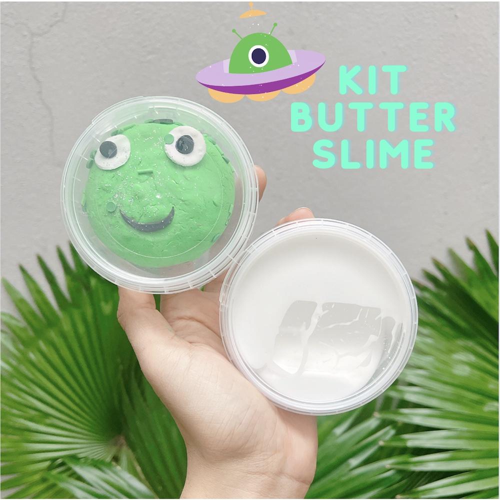 Bộ Kit Slime Bơ DIY 2 Món Sáng Tạo - Tặng Kèm Chất Kích Hoạt