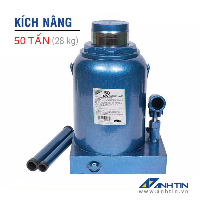 Con đội 50 tấn lớn | Kích nâng xe ô tô xe tải | Kích thủy lực | 50 tấn lớn | Chiều cao nâng 160mm