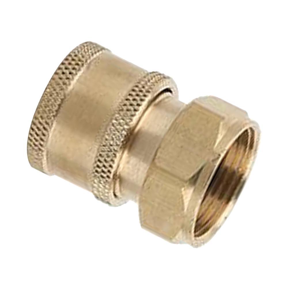 2x Quick Connector Coupler for Pressure Washer Nozzle Hose Pipe Fitting A+E
