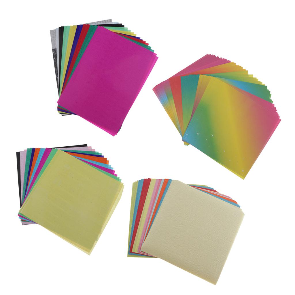 16 Sheets Origami Paper Double Sided Color Origami Folding Paper