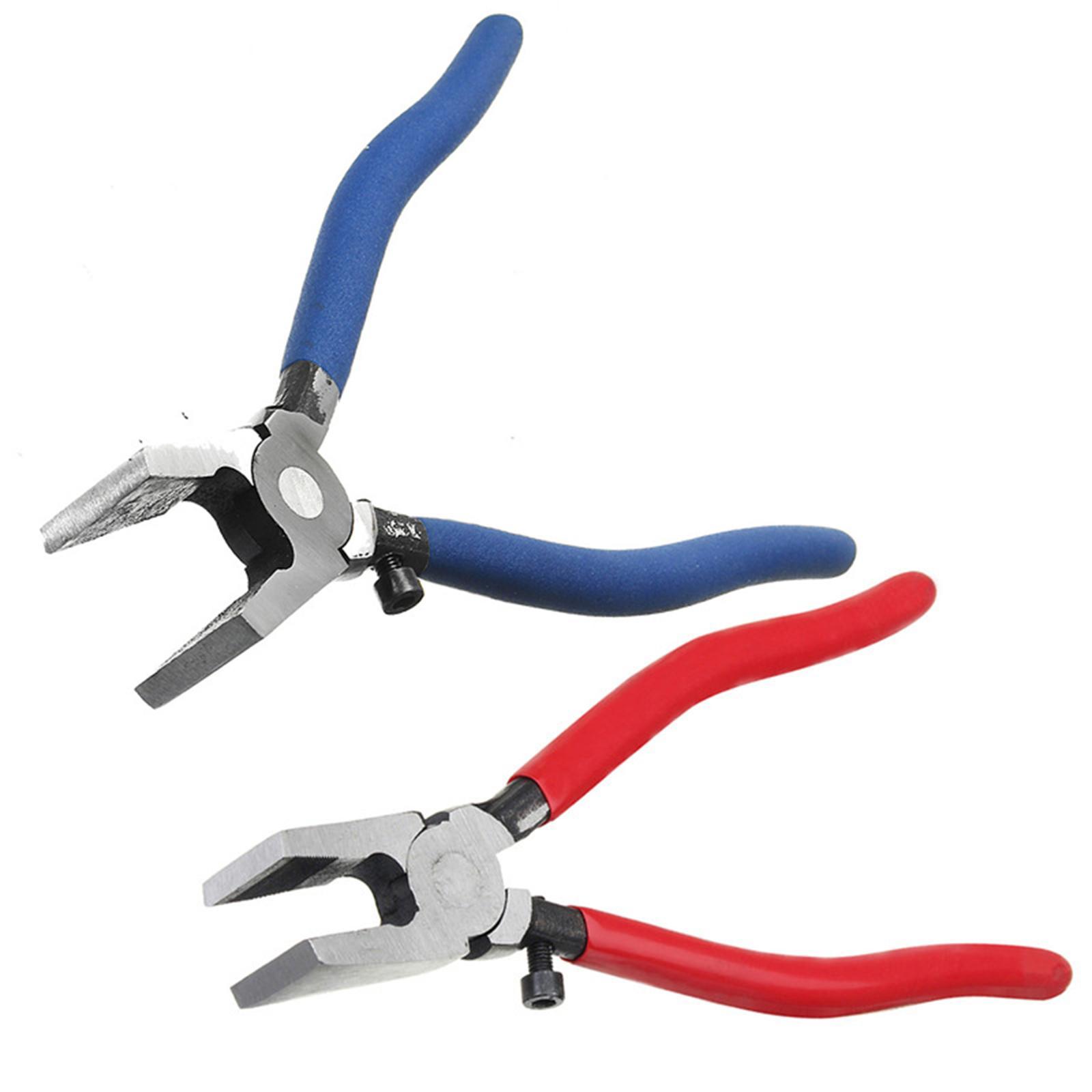 Metal Key Fob Plier Breaking Hand Tool Glass Running Pliers for Mosaic Art