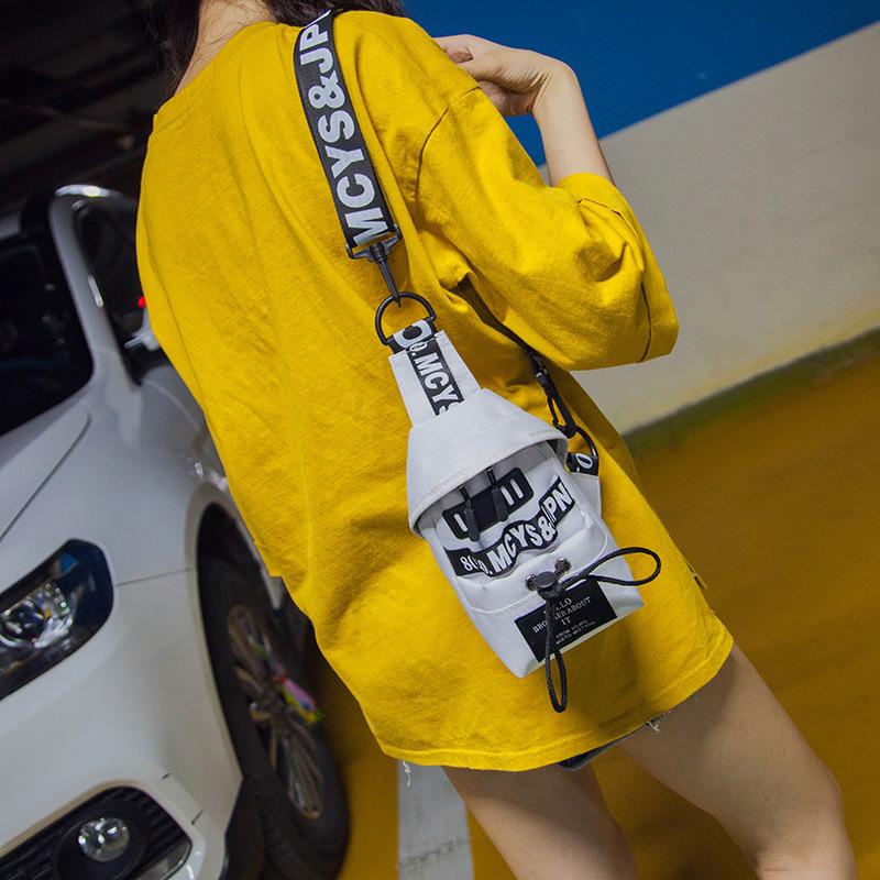 HOT TREND 2019 -TÚI MINI ĐEO CHÉO NỮ VẢI OXFORD MÀU XANH