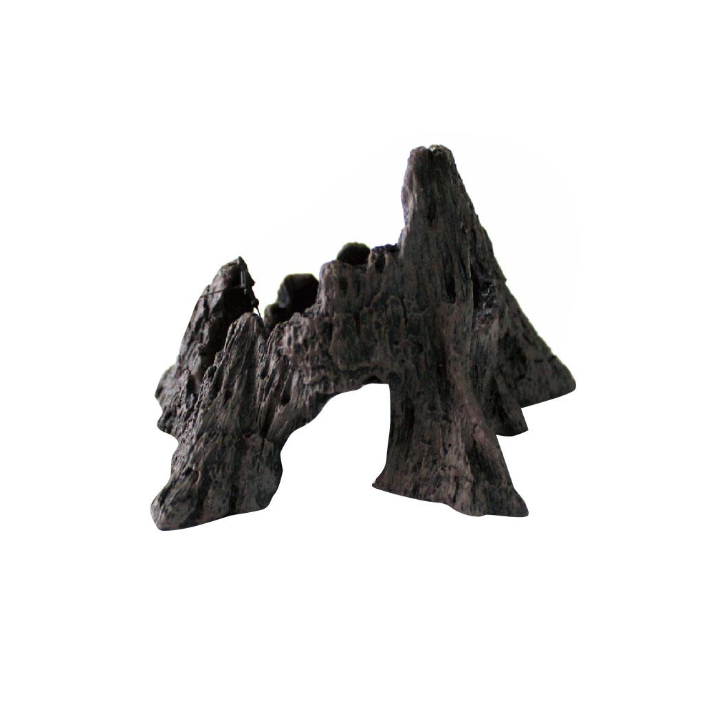 Reptile Terrarium Vivarium Ornament Decor Lizard Spider Hide Cave Mountain