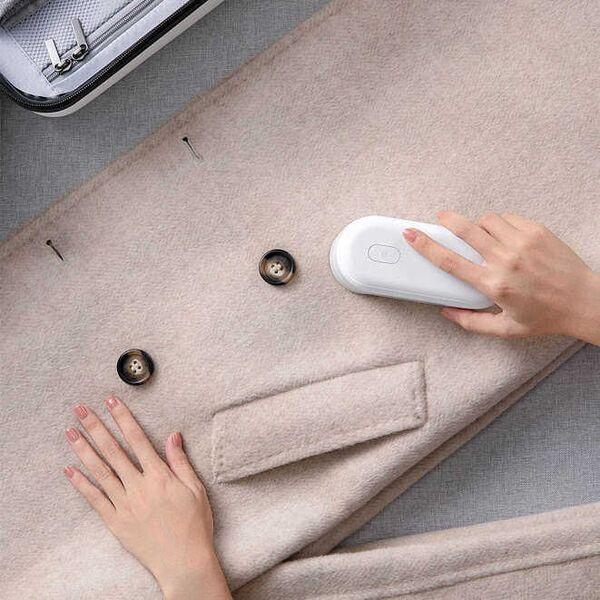 Máy cắt lông xù quần áo Xiaomi MIJIA giúp tối ưu loại bỏ xơ vải trên đồ len dạ lông, pin sạc bền bỉ