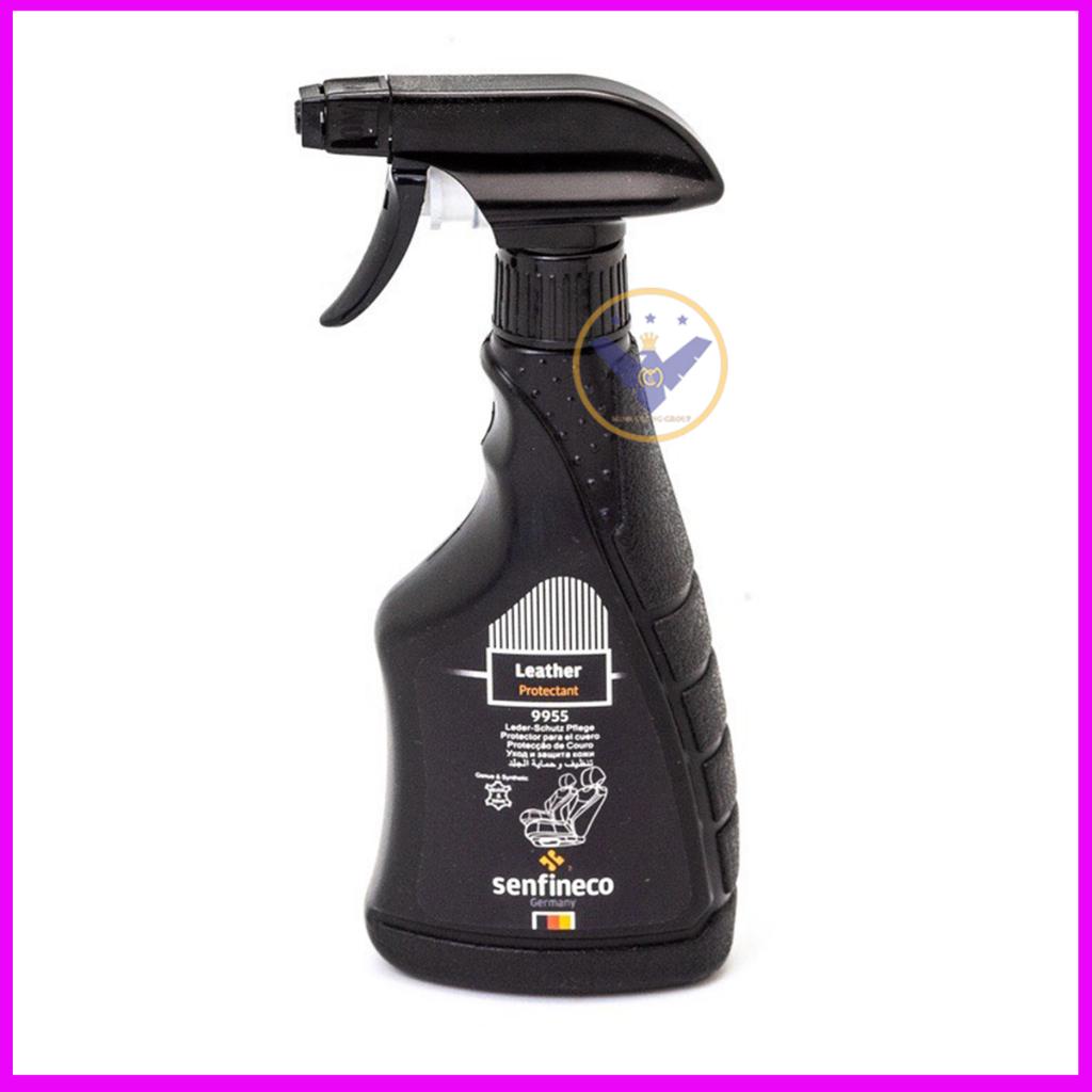 Dung dịch vệ sinh nội thất làm mềm ghế da ô tô Senfineco 9955 Leather Protectant - Made in Germany - 380ml