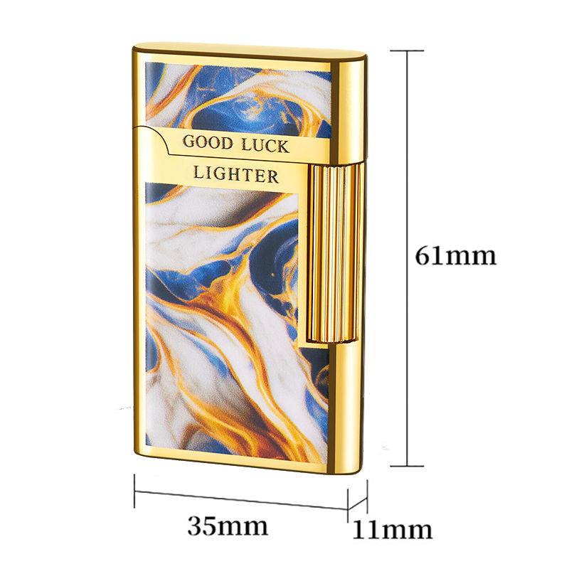 Bật Lửa Dupont Vân Gạch Men - Xài Xăng