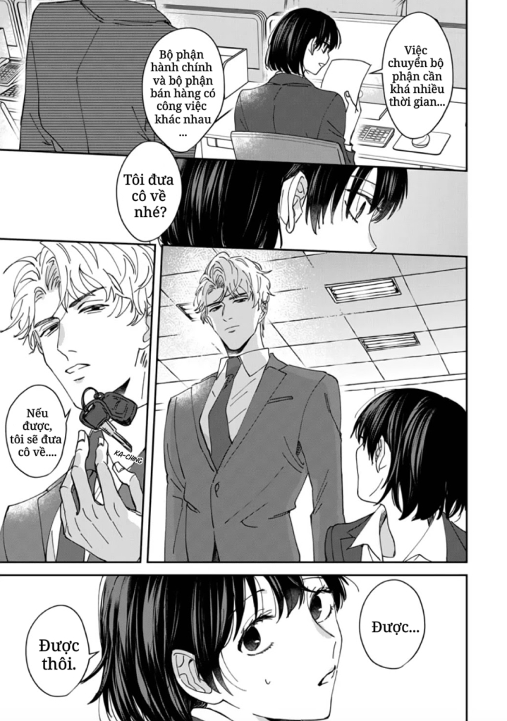 tôi không thể chỉ biết yêu thôi - cấp trên hay soi mói và cấp dưới nghiện mùi chapter 2 15