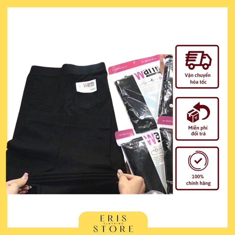 Quần legging nữ ERIS cạp cao form ôm dài mặc tôn dáng, tập gym