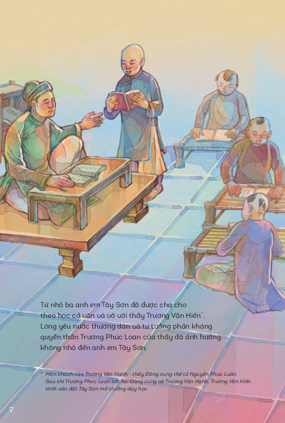 Sách Lịch sử Việt Nam bằng tranh - Tây Sơn khởi nghiệp (Bản màu)