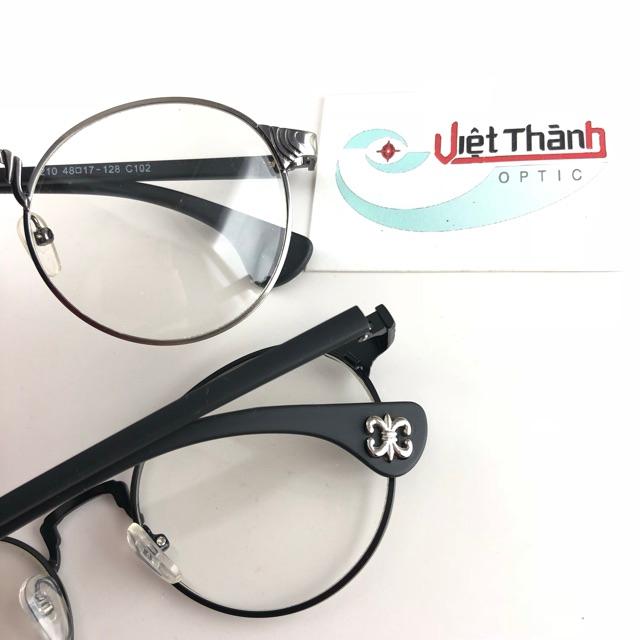 Gọng kính tròn vintage kim loại