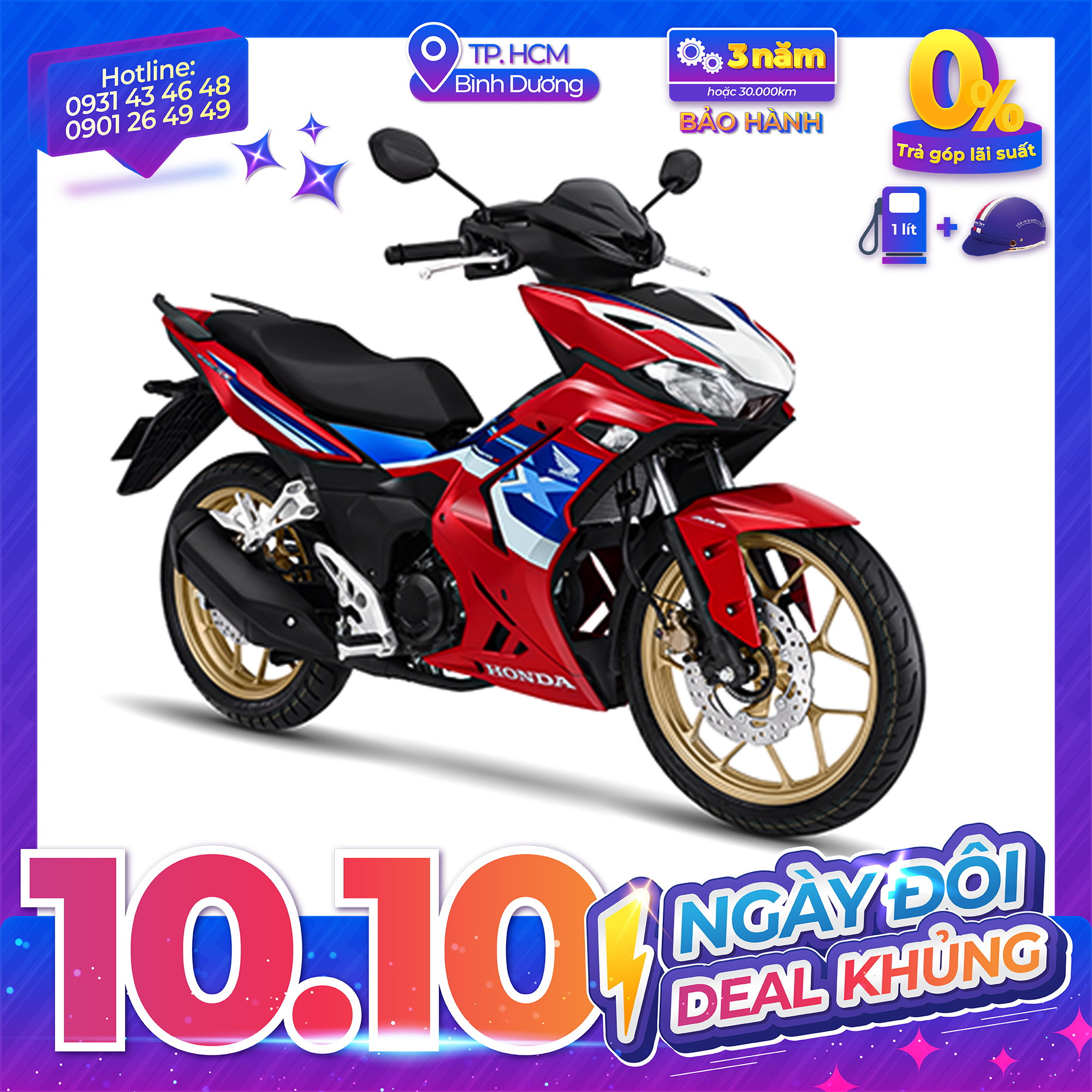 Xe máy Honda Winner X 2023 - Phiên bản Thể Thao