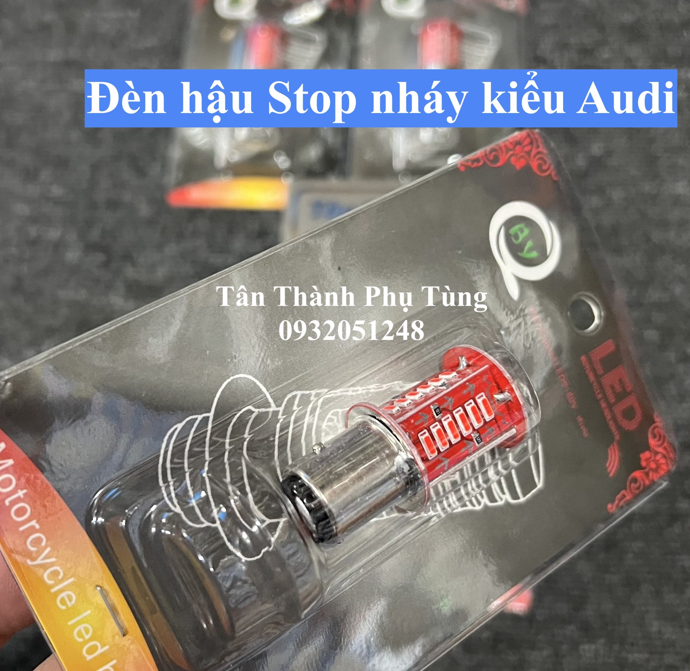 Đèn hậu nháy Audi Stop F1 gắn các dòng xe máy
