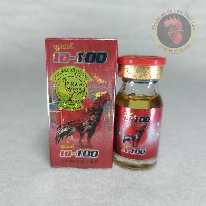 A100 - tan đòn dạng chích cho gà khi đá về - 1 lọ / 7cc