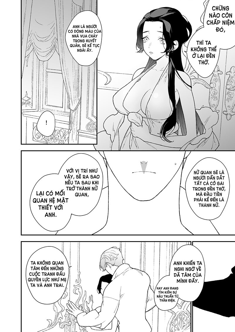 [21+] thánh nữ không thể khước từ tình yêu cháy bỏng của chàng hiệp sĩ trẻ tuổi chapter 2.1 10