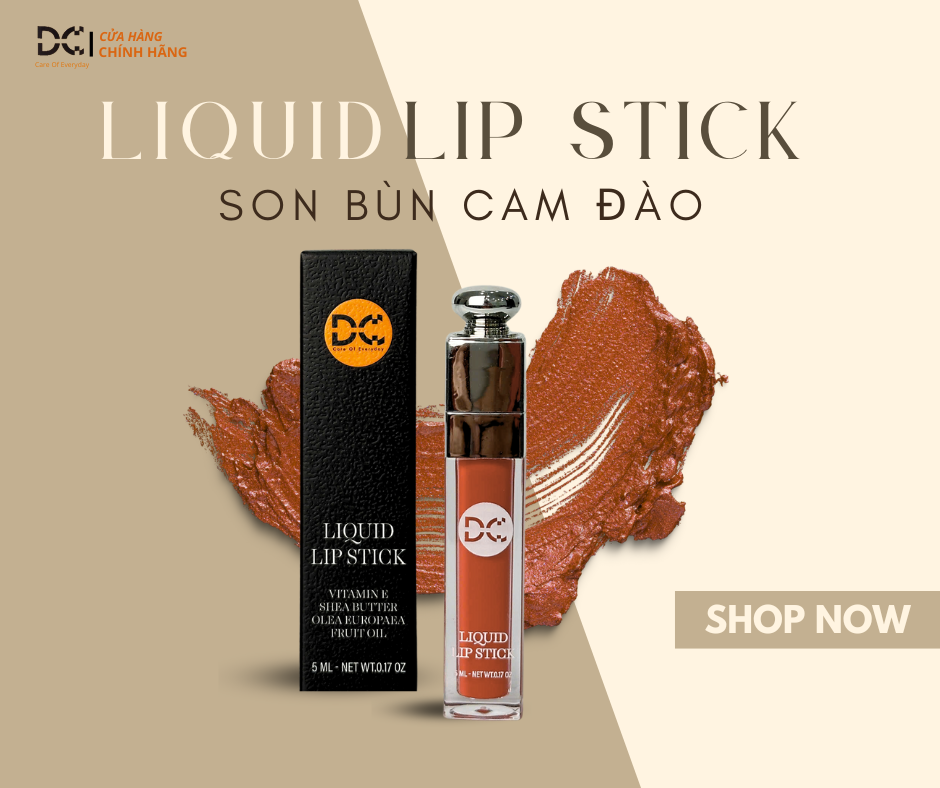 DC LIP STICK- SON BÙN MÀU CAM ĐÀO