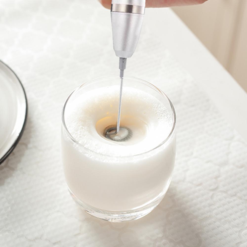 Điện Bọt Sữa Đánh Tay Sữa Sữa Rửa Mặt Foamer Máy Trộn Cho Cà Phê Cappuccino Trứng Be Đồ Uống Máy Xay Sinh Tố Cầm Tay Dụng Cụ