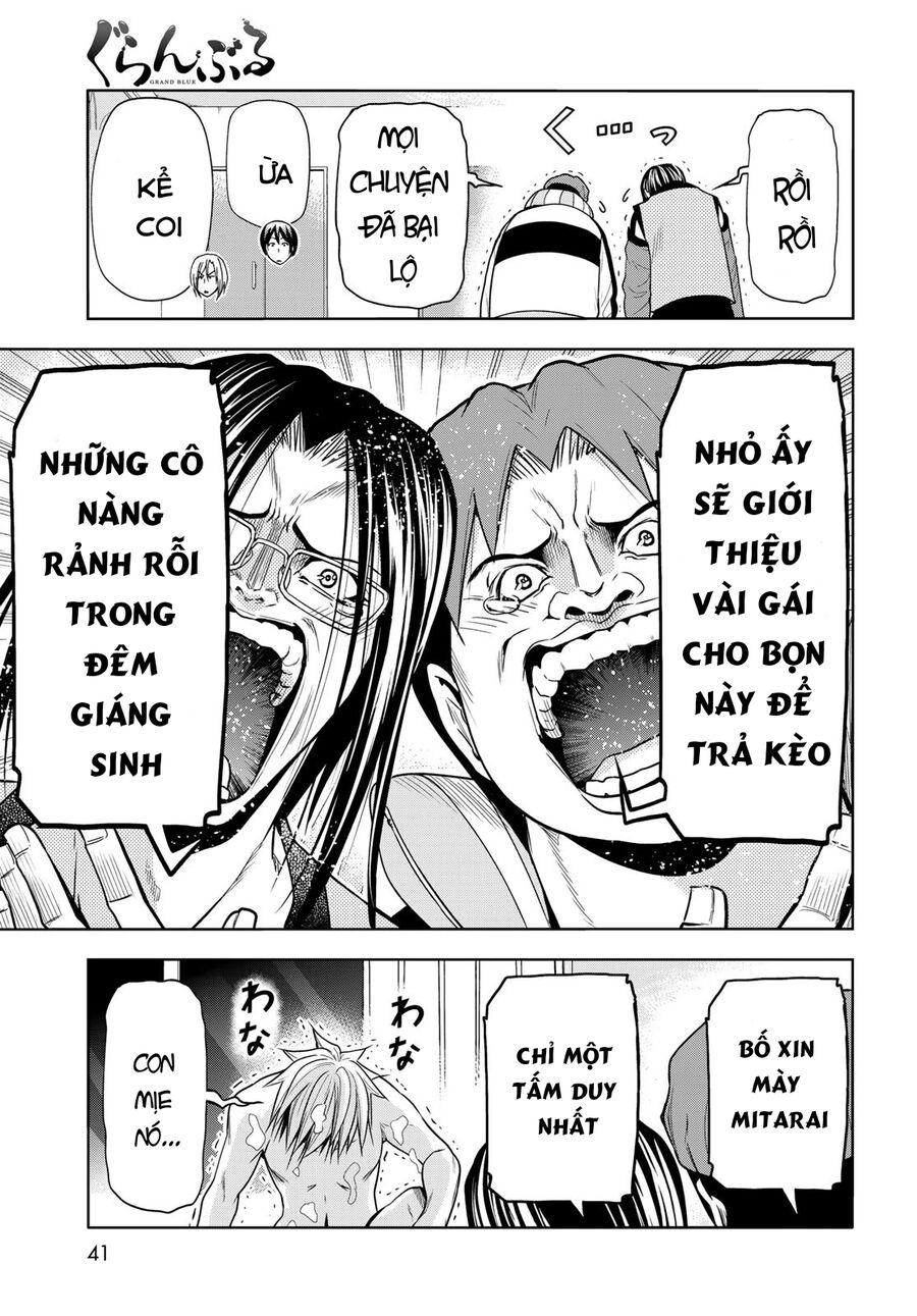 cô gái thích lặn - grand blue chapter 92.5 41