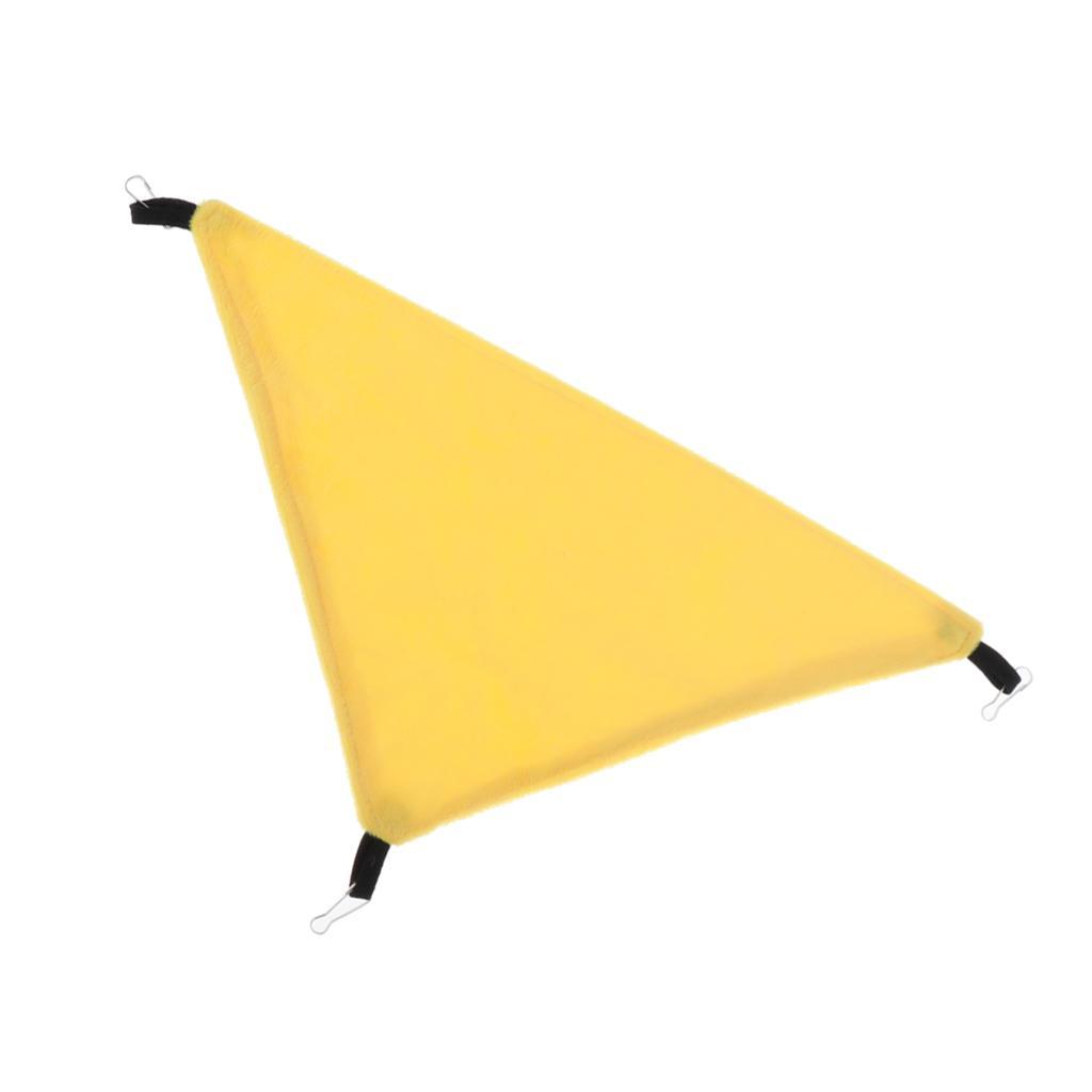 Triangular Hamster Bird Ferret Rabbit Squirrel Hammock Hanging Bed