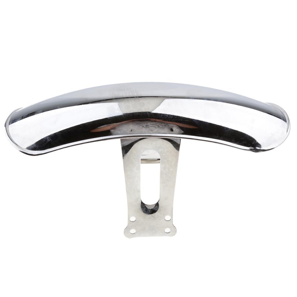 Motorcycle Front Rear Motorbike Mud Guard Set for CG125 Chrome