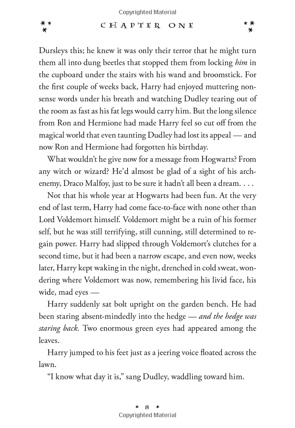 Sách Harry Potter And The Chamber Of Secrets (Harry Potter và Phòng chứa bí mật) (English Book)