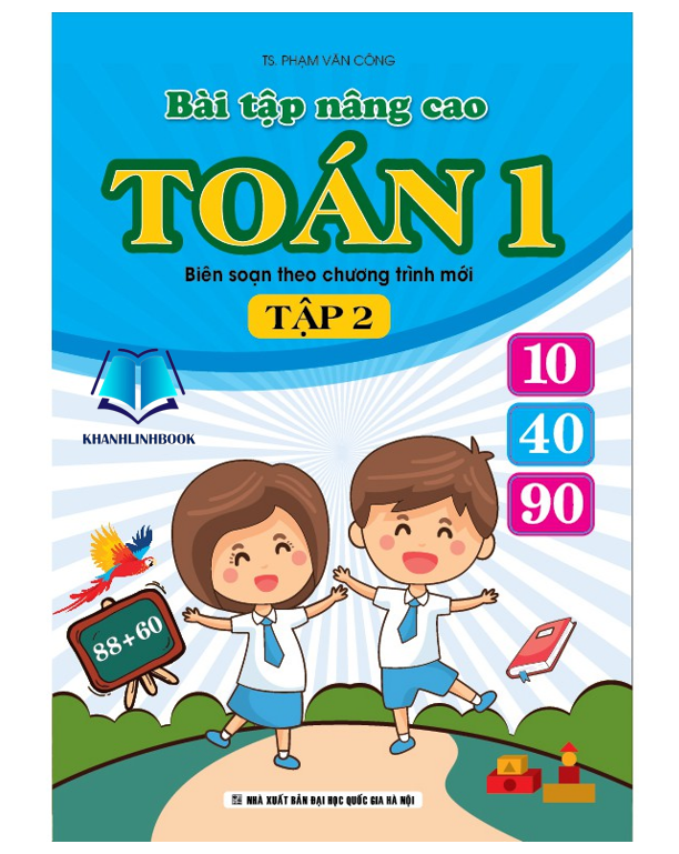 Sách - Bài Tập Nâng Cao Toán 1 - Tập 2 (Biên Soạn Theo Chương Trình Mới) (KV)