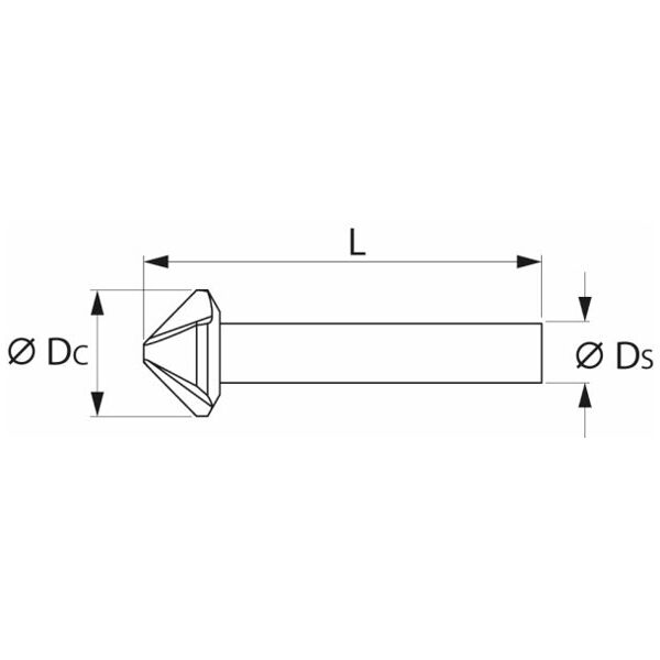 MŨI LÃ VÁT MÉP LỔ HSS PHỦ TIN HOLEX 150180 PHI 12,4MM