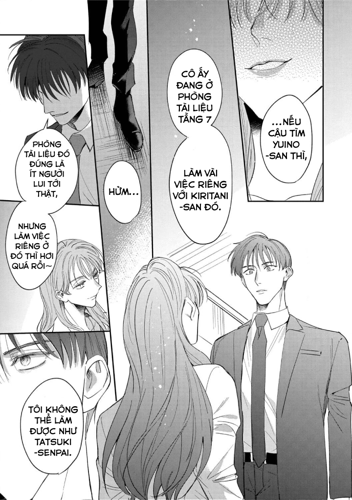 tôi không thể chỉ biết yêu thôi - cấp trên hay soi mói và cấp dưới nghiện mùi chapter 10.2 21