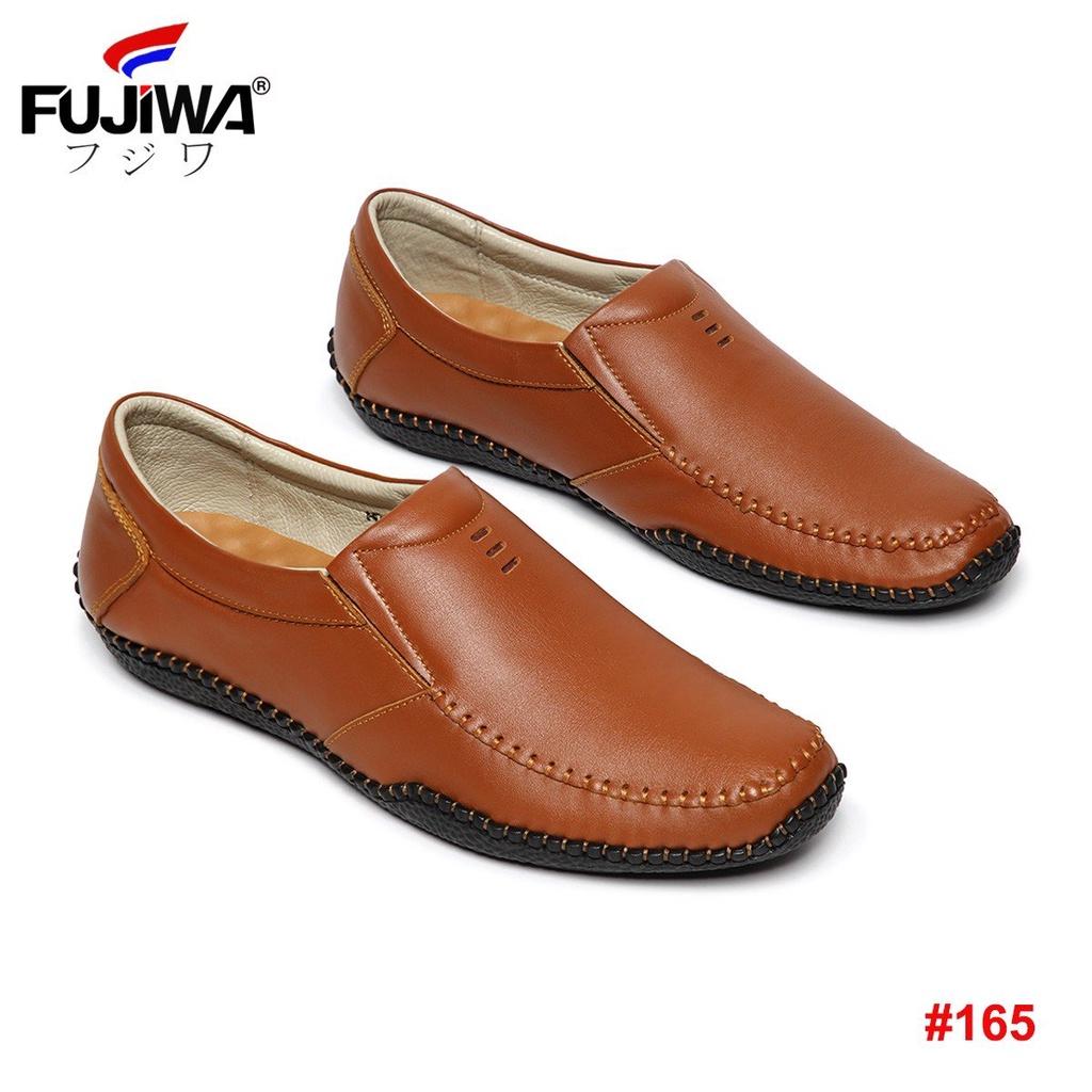 Giày Lười Da Nam Da Bò Fujiwa - HV165. 100% Da bò thật Cao Cấp loại đặc biệt. Giày được đóng thủ công . Còn Bò size 43