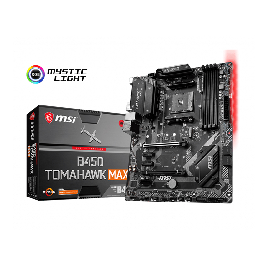 Mainboard MSI B450 TOMAHAWK MAX - Hàng Chính Hãng