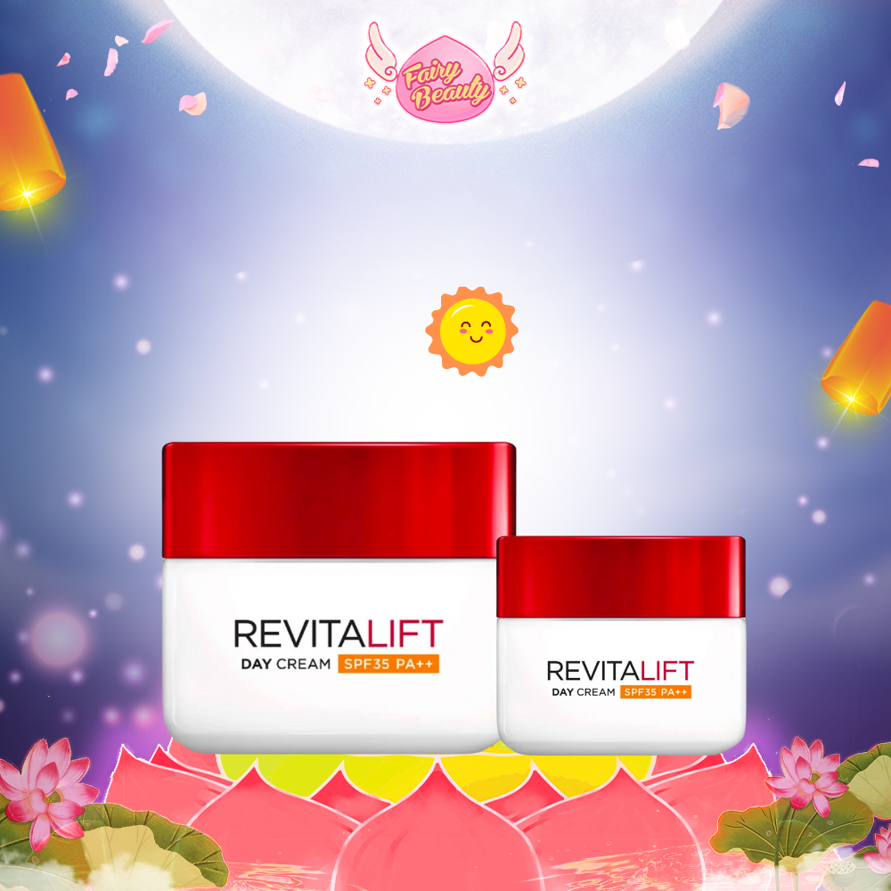 Kem Dưỡng Ban Ngày Chứa Retinol Chống Lão Hoá Tối Ưu Revitalift Moisturizing Cream Day SPF35 PA++50/20ml