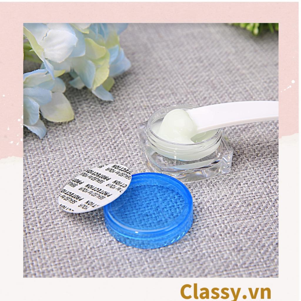 Dụng cụ lấy kem  Classy bằng nhựa hình cái muỗng, dùng trong trang điểm, dưỡng da PK1285