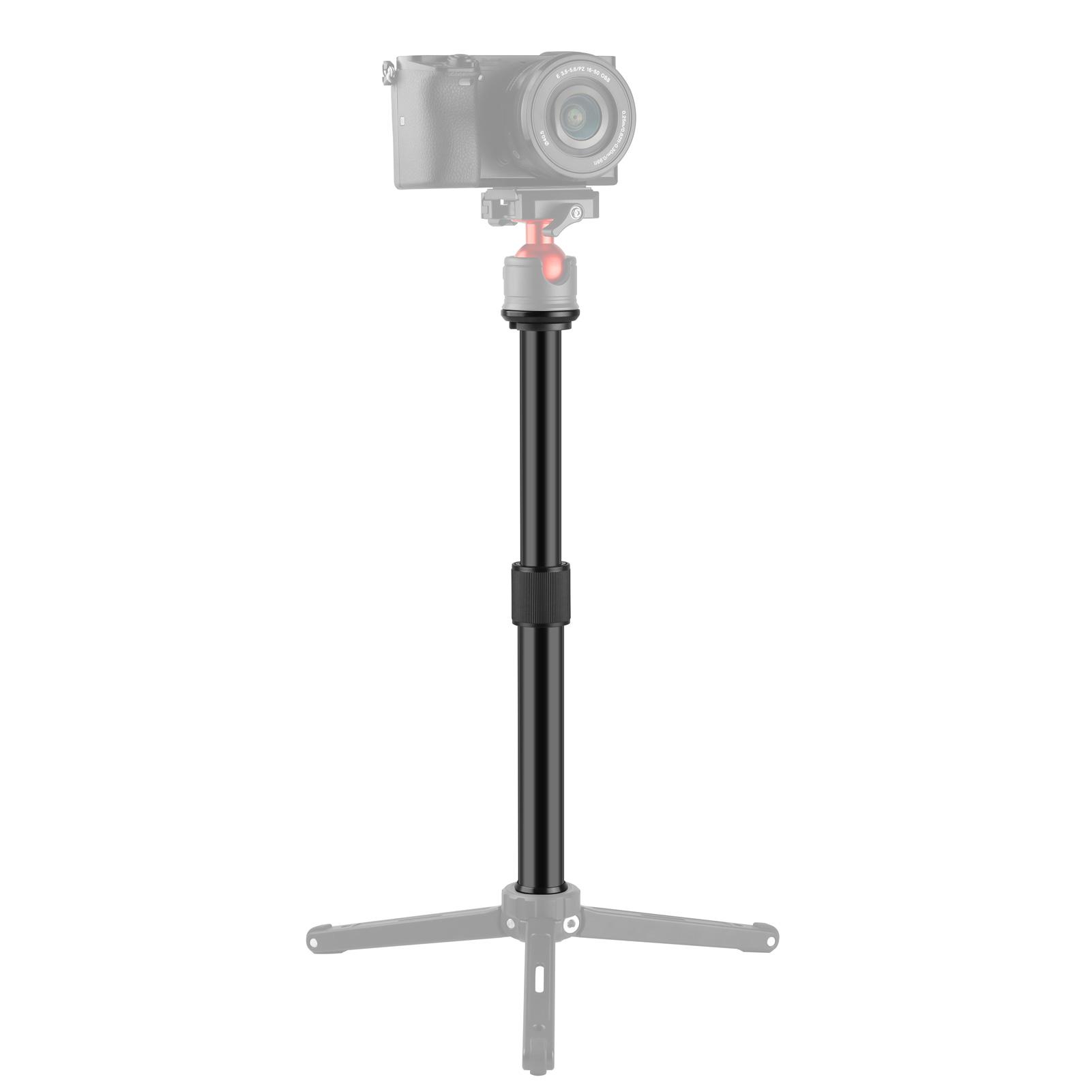 Thanh nối dài hợp kim nhôm có thể mở rộng 19-31cm Giao diện đa năng 1/4 inch 3/8 inch
