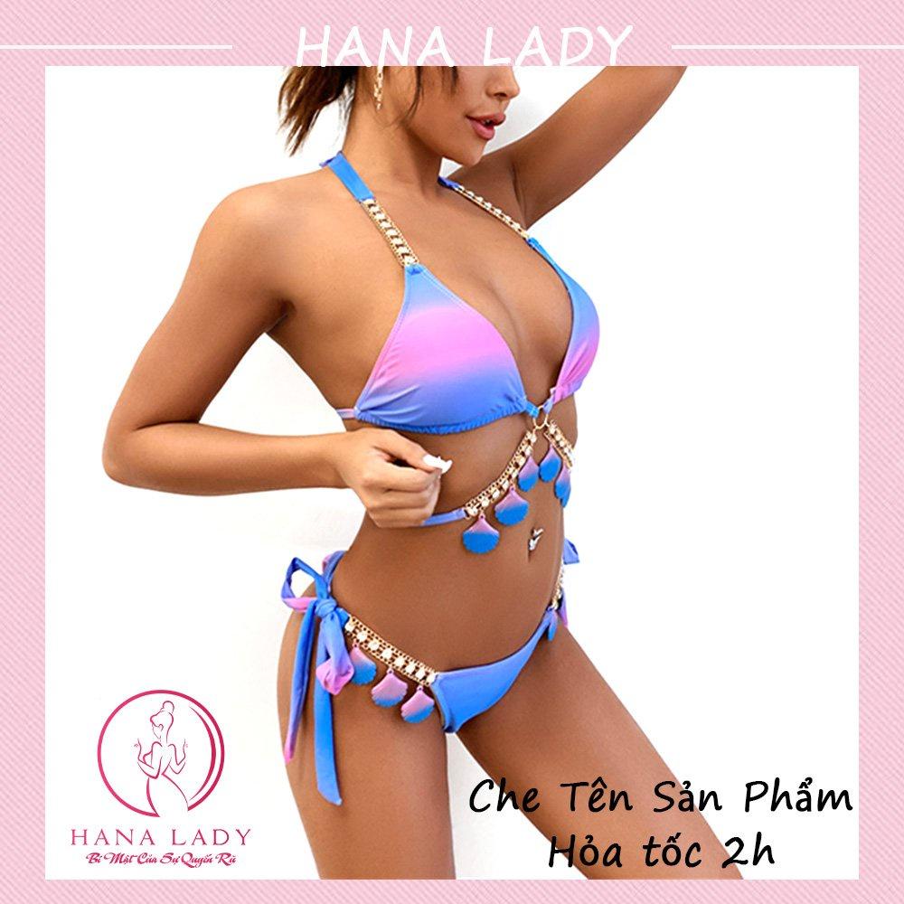 Bikini 2 mảnh gợi cảm ombre - Đồ tắm đi biển quyến dây quyến rũ BN137