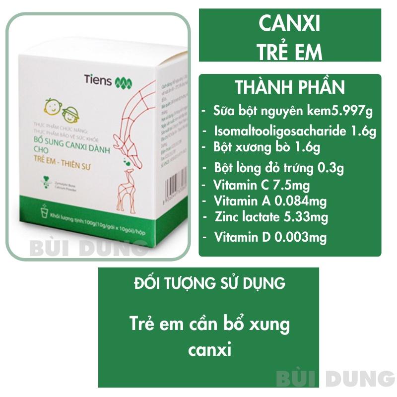 canxi dạng bột hòa tan dành cho trẻ em TIENS