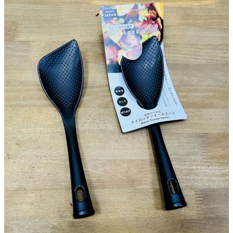Muôi đảo ,muôi xới, xẻng lật đế đứng echo 25,4cm Nhật Bản