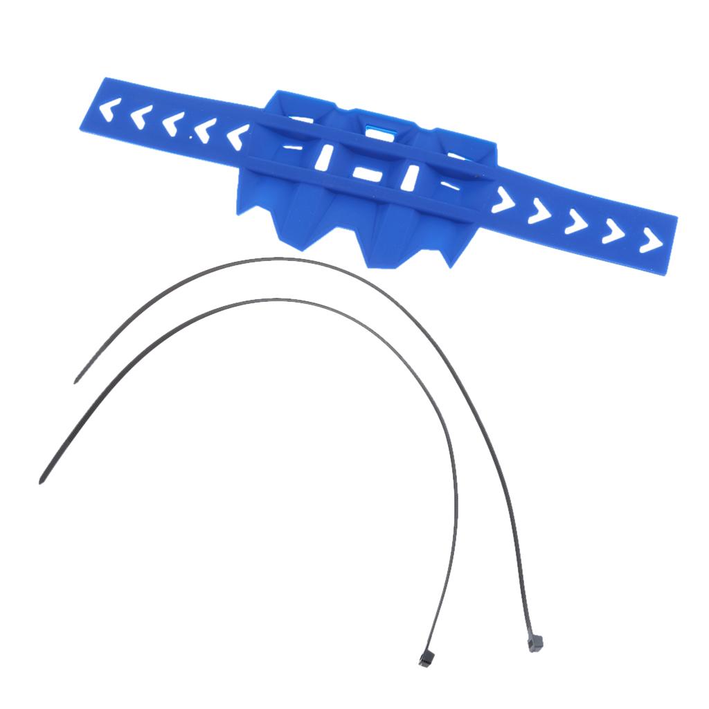 385mm Motorcycle Dirt Bike Exhaust Heat Shield Cover Guard Protector with 2 Ties