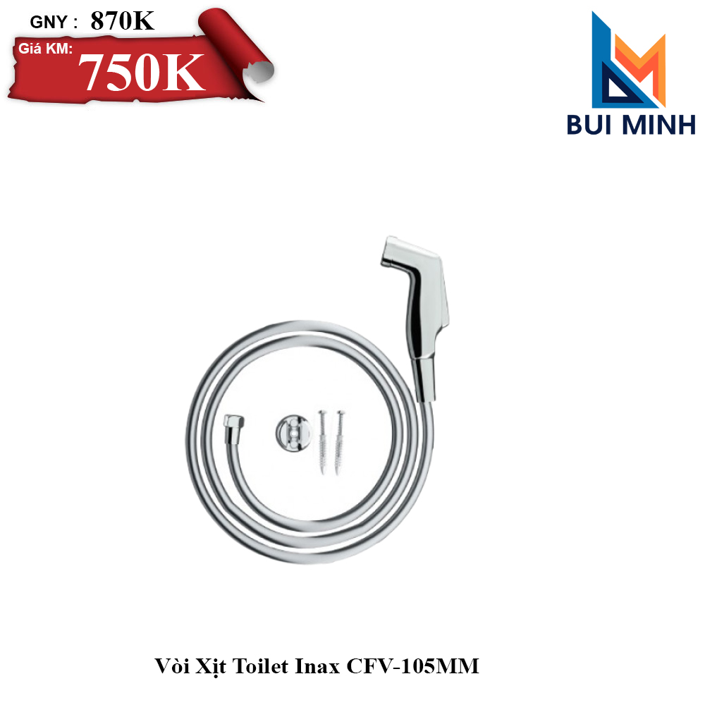 Vòi Xịt Toilet Inax CFV-105MM Siêu Bền - Hàng Chính Hãng