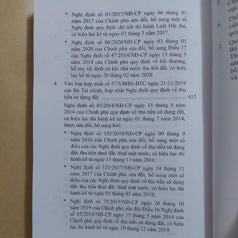 Sách - Luật đất đai và các văn bản hướng dẫn thi hành (xuất bản T12/2021) NXB Lao động - New